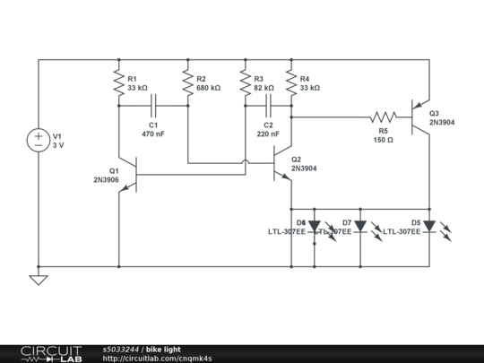 bike light - CircuitLab