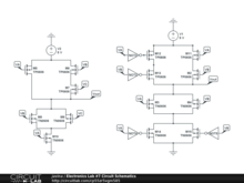 Electronics Lab #7 Circuit Schematics