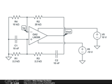 Wien Bridge Oscillator