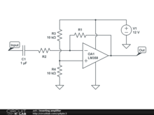 Inverting amplifier