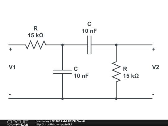 cr circuit experiment