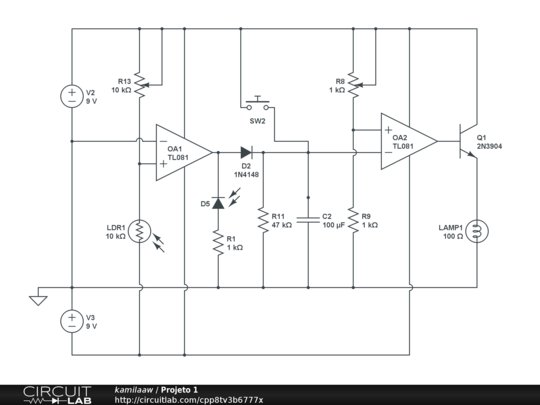 Projeto 1 - CircuitLab