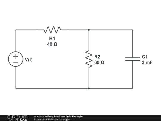 Pre-Class Quiz Example - CircuitLab