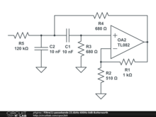 Filtre(1)-passebande-23.6kHz-400Hz-0dB-Butterworth