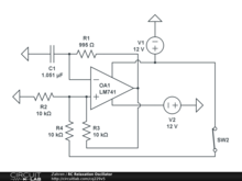 RC Relaxation Oscillator