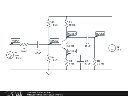 Prac 2 - CircuitLab