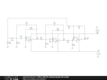 Filtro 180 Hz rechaza-banda 4to orden