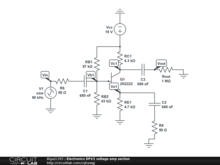 Electronics DP#3 voltage amp section