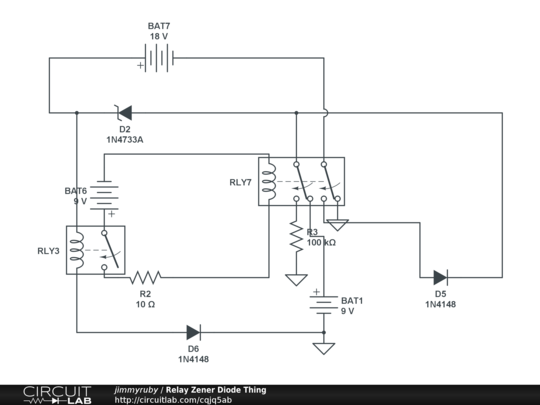 Relay Zener Diode Thing - CircuitLab