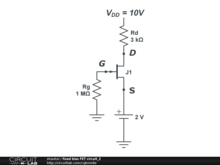 fixed bias FET circuit_2