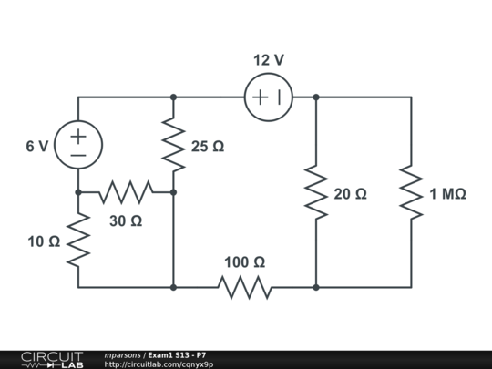 Exam1 S13 - P7 - CircuitLab