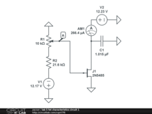 lab 5 fet characteristics circuit 1