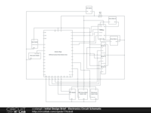 Initial Design Brief - Electronics Circuit Schematic