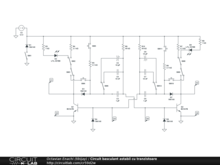 Circuit basculant astabil cu tranzistoare