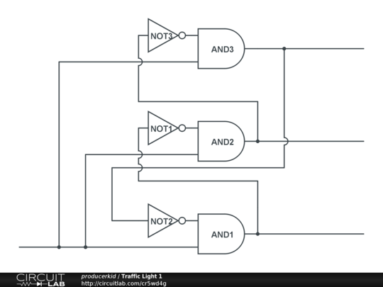 Traffic Light 1 - CircuitLab