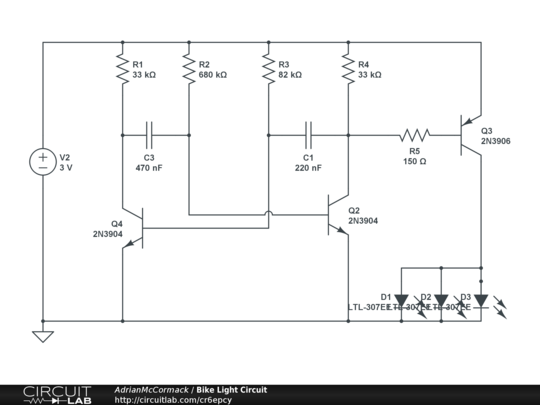 Bike Light Circuit - CircuitLab