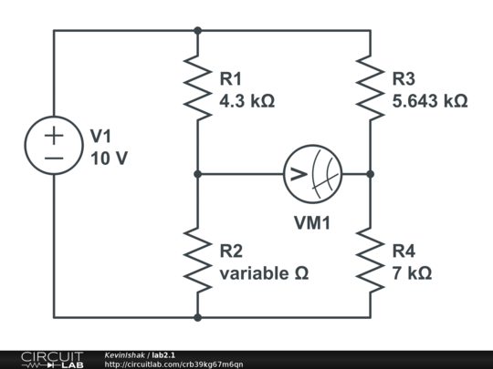 Lab2.1 - CircuitLab