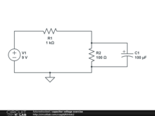 capacitor voltage exercise