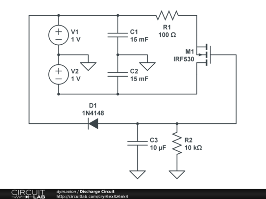 Discharge Circuit - CircuitLab