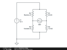 wheatstone bridge