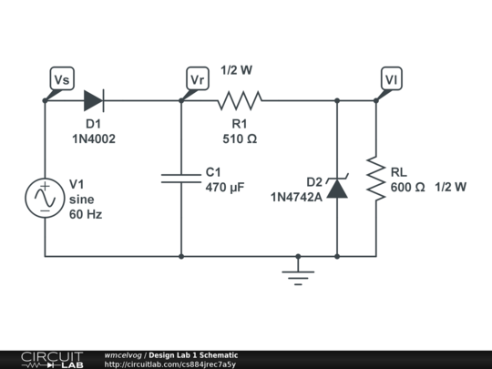 Design Lab 1 Schematic - CircuitLab