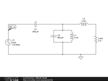 455 pF circuit