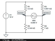 Lab 2: Bridge Circuit