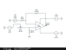 The Difference amplifier