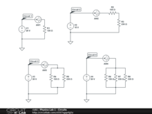 Physica Lab 1 - Circuits