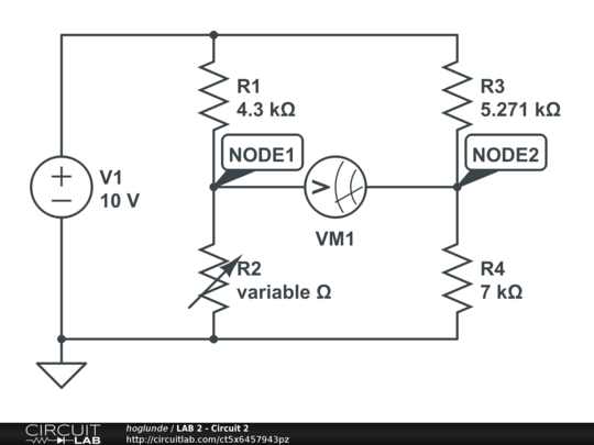 LAB 2 - Circuit 2 - CircuitLab