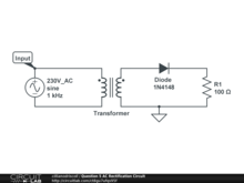 Question 5 AC Rectification Circuit