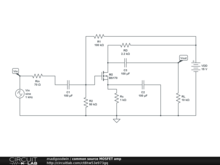 common source MOSFET amp