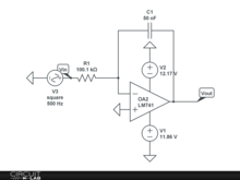 Chapter 6, Other standard applications of operational amplifier, Mathematical Operations, The integrator