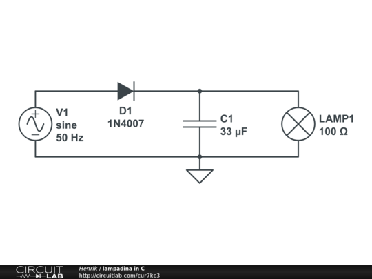 lampadina in C - CircuitLab