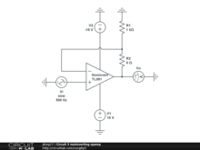 Circuit 3 noninverting opamp