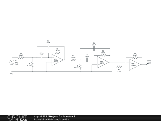 Projeto 2 - Questao 5 - CircuitLab