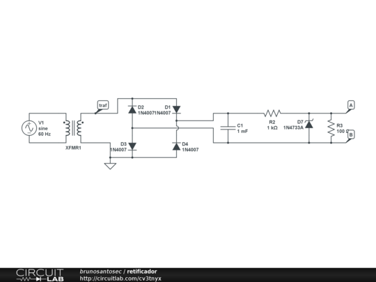 retificador - CircuitLab