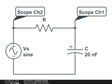 Lowpass RC Filter