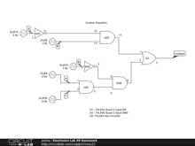 Electronics Lab #8 Homework