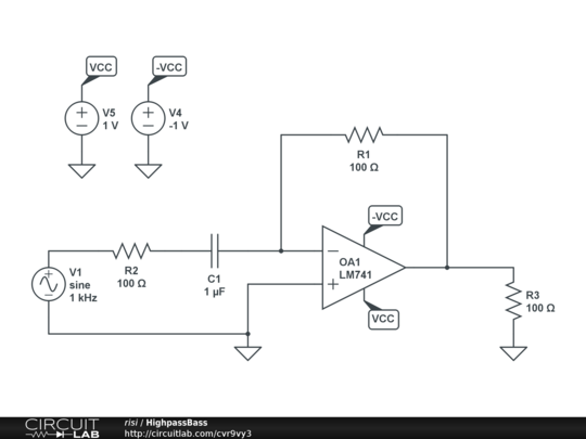 HighpassBass - CircuitLab
