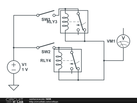 NOR - CircuitLab