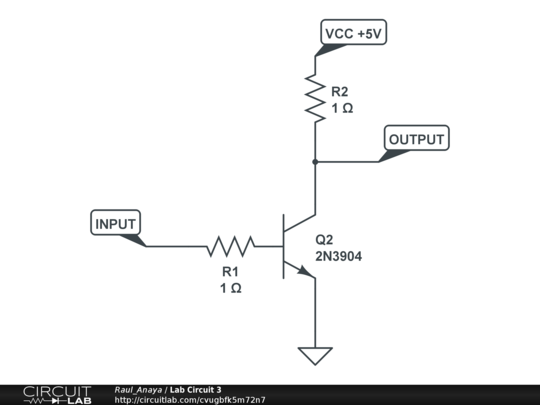 Lab Circuit 3 - CircuitLab