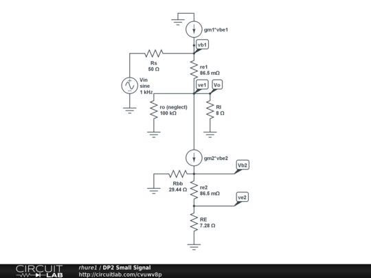 DP2 Small Signal - CircuitLab