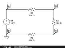 Resistors in series