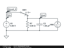 Discharging RC Circuits