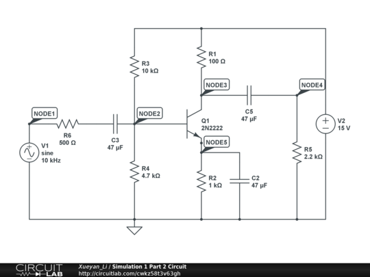 Simulation 1 Part 2 Circuit - CircuitLab