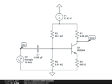 Common Emitter Amplifier