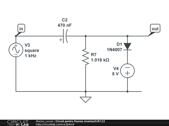 Circuit pentru fixarea nivelului3:R7,C2 - CircuitLab