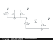 circuit de derivare RL in tensiune/curent si in tensiune