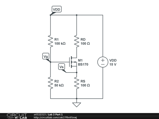 Lab 3 Part 1 - CircuitLab